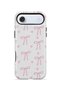 iPhone 17 Air Vorian Magsafe Dual Layer Soft Pink Ribbon Toss Case