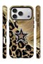 iPhone 17 Pro Max Vorian Magsafe Dual Layer Gold Leopard Star Case - 3