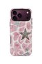 iPhone 18 Pro Vorian Double Layer Pink Satin Star Case
