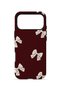 iPhone 18 Pro Vorian Magsafe Double Layer Ivory Bow Scatter Case - 4