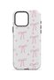 iPhone 15 Pro Max Vorian Magsafe Double Layer Soft Pink Ribbon Toss Case - 4