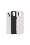 iPhone 14 Plus Vorian Double Layer Soft Pink Ribbon Toss Case - 2