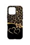 iPhone 16 Pro Max Vorian Double Layer Gold Heart Leopard Case - 4