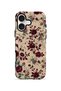 iPhone 16 Vorian Magsafe Double Layer Burgundy Botanical Case