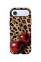 iPhone 17 Air Vorian Magsafe Dual Layer Leopard Cherry Case