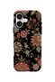 iPhone 16 Vorian Magsafe Double Layer Dark Baroque Floral Case