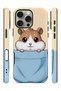 iPhone 16 Pro Vorian Double Layer Pocket Case with Hamster - 3