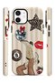 iPhone 12 Vorian Magsafe Double Layer Retro Leopard Collage Case - 3