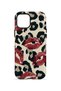 iPhone 12 Pro Vorian Magsafe Double Layer Leopard Lipstick Marks Case - 4