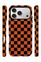 iPhone 17 Pro Max Vorian Magsafe Dual Layer Orange Checkerboard Case - 3