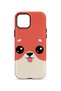 iPhone 15 Plus Vorian Magsafe Dual Layer Peach Dog Case - 4