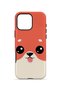 iPhone 16 Pro Max Vorian Magsafe Dual Layer Peach Dog Case - 4