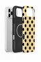 iPhone 17 Pro Max Vorian Magsafe Double Layer Cream Brown Polka Dot Case - 2