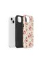 iPhone 15 Vorian Double Layer Pink Wildflower Case - 2