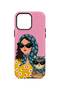 iPhone 14 Pro Max Vorian Magsafe Double Layer Bohemian Cat Case - 4