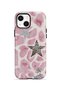 iPhone 14 Vorian Magsafe Dual Layer Pink Satin Star Case