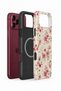 iPhone 18 Pro Max Vorian Magsafe Dual Layer Pink Wildflower Case - 2