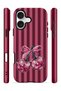 iPhone 16 Plus Vorian Magsafe Dual Layer Disco Cherry Stripe Case - 3