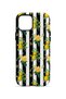 iPhone 12 Vorian Double Layer Yellow Rose Stripe Case - 4