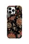 iPhone 14 Pro Vorian Magsafe Double Layer Dark Baroque Floral Case