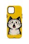 iPhone 12 Vorian Magsafe Dual Layer Confused Cat Case - 4