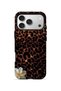 iPhone 17 Pro Max Vorian Magsafe Dual Layer Dark Leopard Floral Case