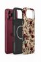 iPhone 18 Pro Max Vorian Magsafe Double Layered Burgundy Botanical Case - 2
