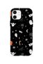 حافظة آيفون 12 فوريان ذات الطبقة المزدوجة بتصميم Boo Ghost Doodle