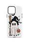 iPhone 14 Pro Vorian Double Layer Little Witch Ghost Case - 4