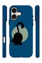 iPhone 17 Vorian Double Layer Moon and Cat Case - 3