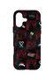 iPhone 16 Plus Vorian Magsafe Double Layer Holiday Night Squares Case - 4