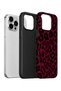 iPhone 15 Pro Max Vorian Double Layer Fuchsia Leopard Case - 2