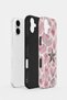 iPhone 16 Vorian Double Layer Pink Satin Star Case - 2