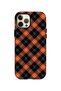 iPhone 12 Pro Max Vorian Magsafe Dual Layer Pumpkin Plaid Case
