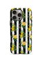 iPhone 16 Pro Max Vorian Double Layered Yellow Rose Stripe Case