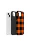 iPhone 13 Vorian Double Layer Orange Buffalo Check Case - 2