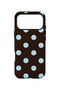 iPhone 17 Pro Max Vorian Magsafe Dual Layer Coffee Blue Polka Dot Case - 4