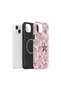 iPhone 14 Vorian Magsafe Dual Layer Pink Satin Star Case - 2