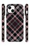 iPhone 14 Plus Vorian Magsafe Double Layer Powder Black Plaid Case - 3