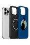 iPhone 15 Pro Vorian Magsafe Double Layer Moon and Cat Case - 2