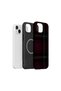 iPhone 14 Plus Vorian Magsafe Double Layer Plum Black Plaid Case - 2