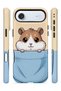 iPhone 17 Air Vorian Double Layer Pocket Case with Hamster - 3