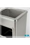 Square Stainless Steel Ashtray Bin Receptacle for Hotels Silver - 3