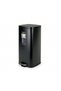 Stella Color Coated Steel Step Bin with Slow Close Lid Dustbin for Kitchen 30L Black