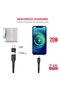 2-in-1 Type C USB Lightning Cable - 1m, Black - 3