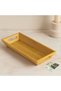 Glb-Stl41414 Bamboo Presentation Tray 16X35X4.5 cm (Double Handles)