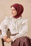 Silkhome Olinda Scarf Burgundy - 3