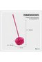 Round Ceiling Brush 105cm Multicolor - 3