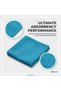 Microfiber Glass Cleaning Towel 40x60cm Blue