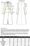 Oversized Coat with Stand Collar, Epaulettes and Cape Detail Brown 3198 - 6